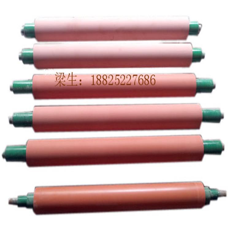 硬压胶辊包胶厂，抗压力胶滚捆胶加工，挤压模胶棍缠绕胶层翻新