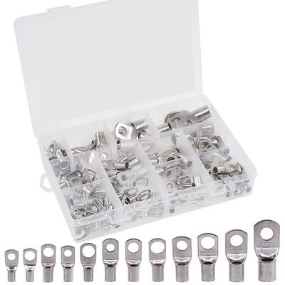 105pcs装sc系列窥口铜接线端子紫铜盒装Termina