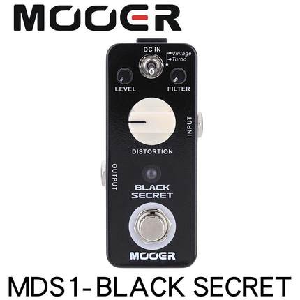 Mooer魔耳micro迷你系列失真效果器落地式鼓机单块电吉他效果器
