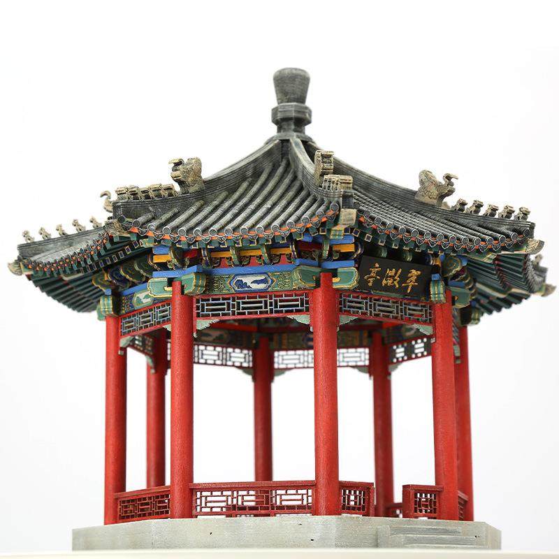 翠微亭中国古建筑模型榫卯积木木质拼装玩具卯榫建筑摆件微缩亭子,农用物资,其他肥料,淘宝优惠券,粉丝福利购,淘宝优惠卷