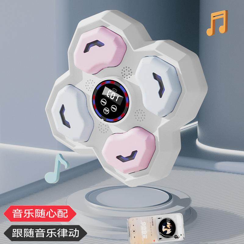 儿童智能音乐拳击靶电子拳击机拳击训练器材家用搏击拳击墙靶