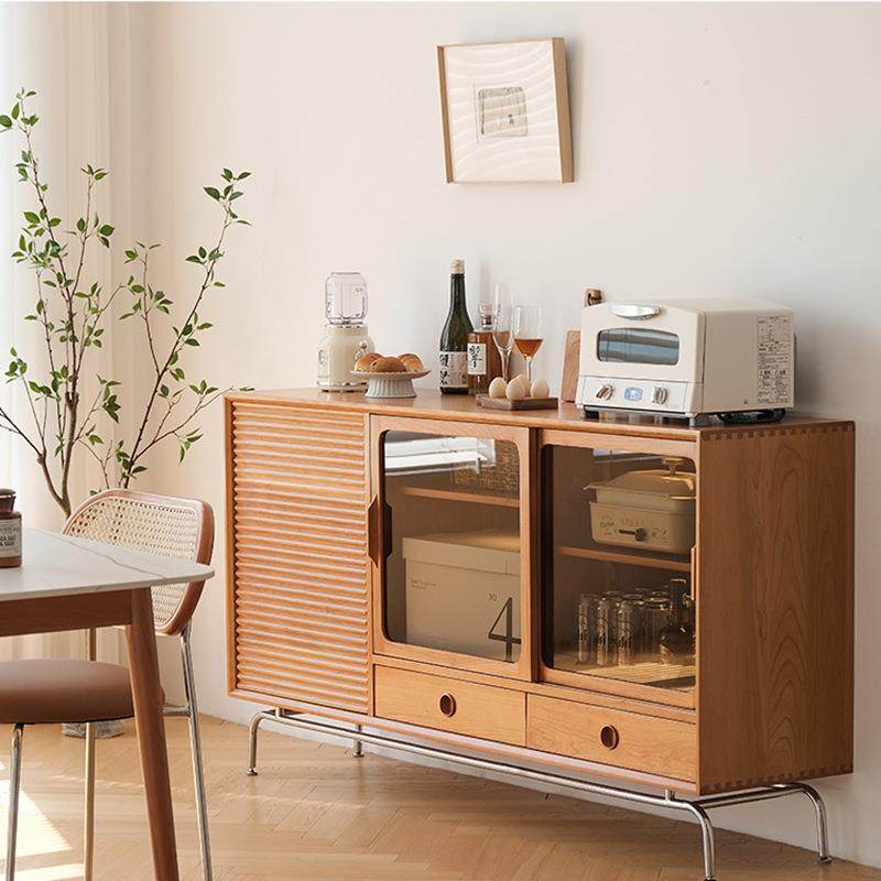 庄里实木餐边柜日式樱桃木家具中古客厅边柜酒柜厨房收纳储物柜,鲜花速递/花卉仿真/绿植园艺,割草机/草坪机,淘宝优惠券,粉丝福利购,淘宝优惠卷