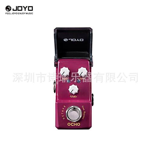 卓乐JOYOJF-330钢铁侠系列OCHO电吉他电贝司八度音单块效果器