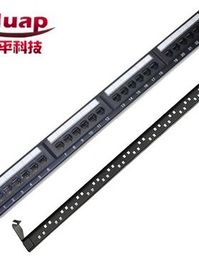 超五类六类24口非屏蔽网络配线架CAT6配线架过测试