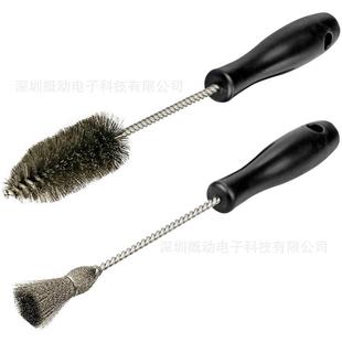 适用于卡特彼嘞柴油喷油器套筒套筒杯座+清洁孔刷套件工具