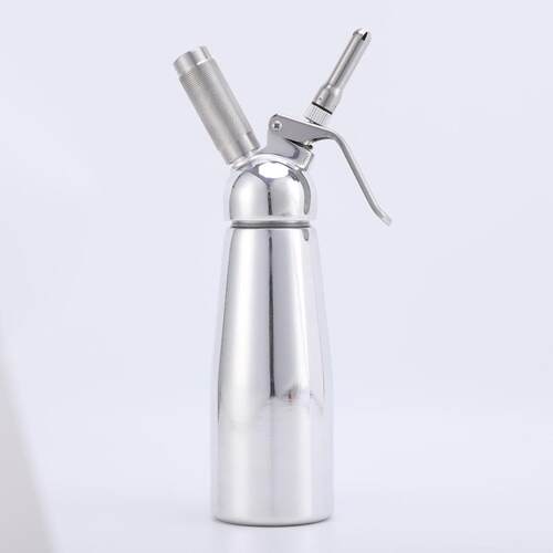LOGO500ML铝制奶油枪奶油发泡器虹吸气瓶