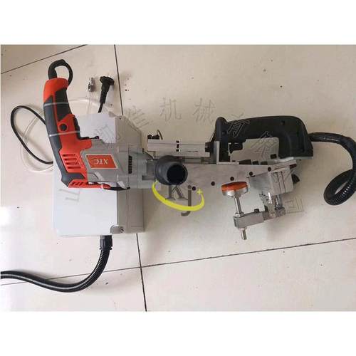 便携式手提气动侧孔钻木工机械侧孔钻气动侧边机水平侧孔器