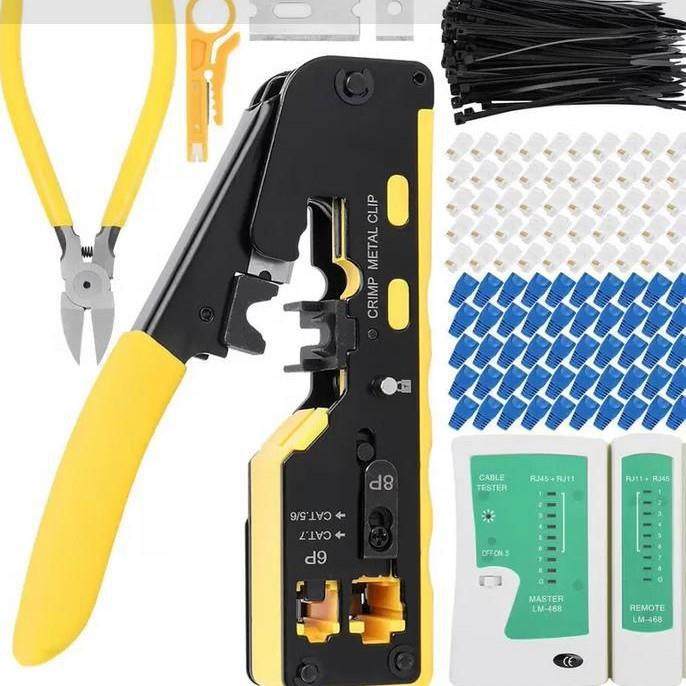 工厂直销电讯组合套装手动工具7类通孔燕尾夹RJ45多功能网线钳,纺织面料/辅料/配套,纺织机械配件,淘宝优惠券,粉丝福利购,淘宝优惠卷