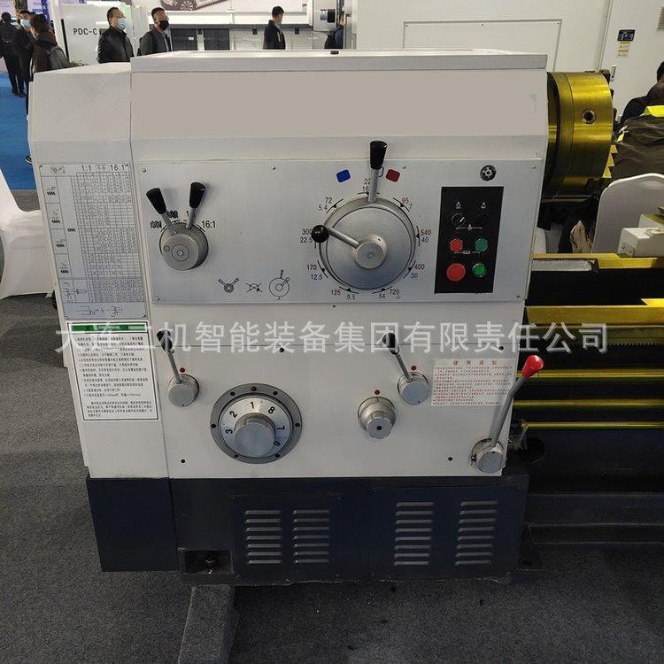 厂家现货C6180*1500普通车床550导轨可加装数显卡盘防护刀架防护
