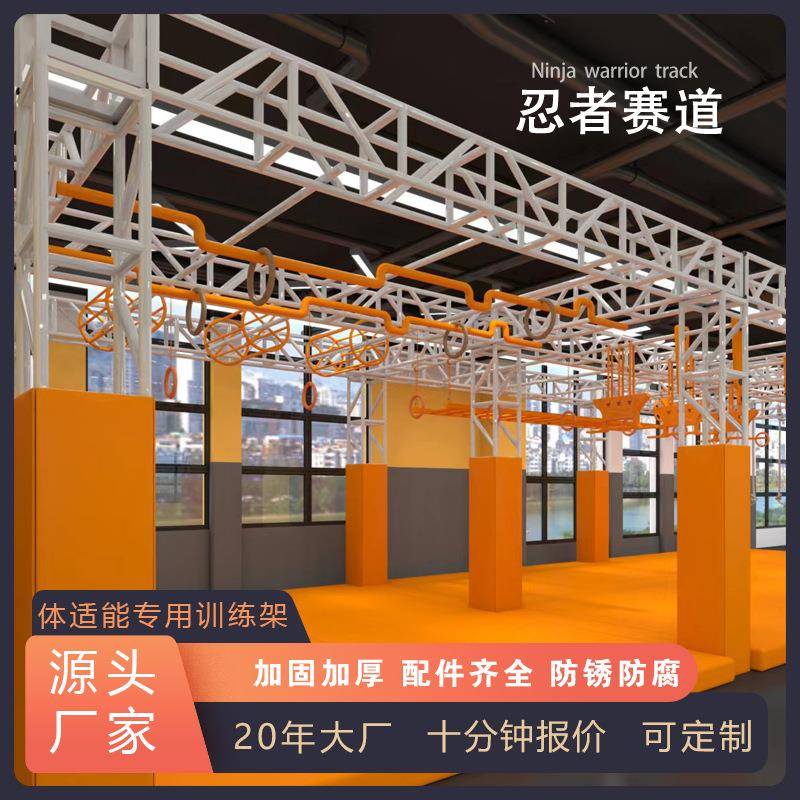 斯巴达儿童训练忍者勇士器材障碍赛道体能训练架室内闯关设备桁架