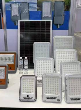2024LYD-8100太阳能投光灯农村庭院泛光灯广告牌照明LEDsolar