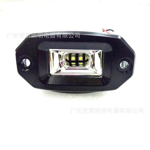 20wLED带耳朵工作灯嵌入式4X4越野车保险杠卡车货车边灯