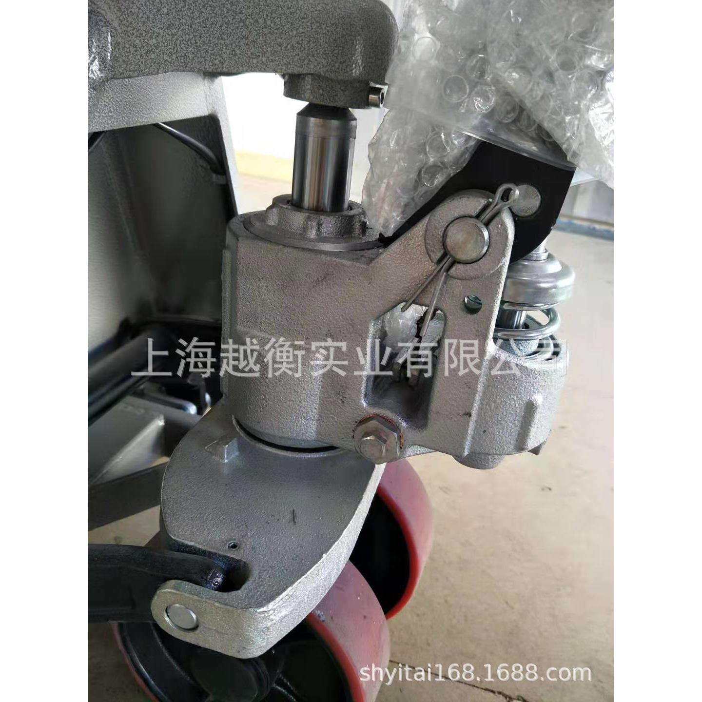 1150*5602t不锈钢液压地牛秤越衡不锈钢叉车磅秤