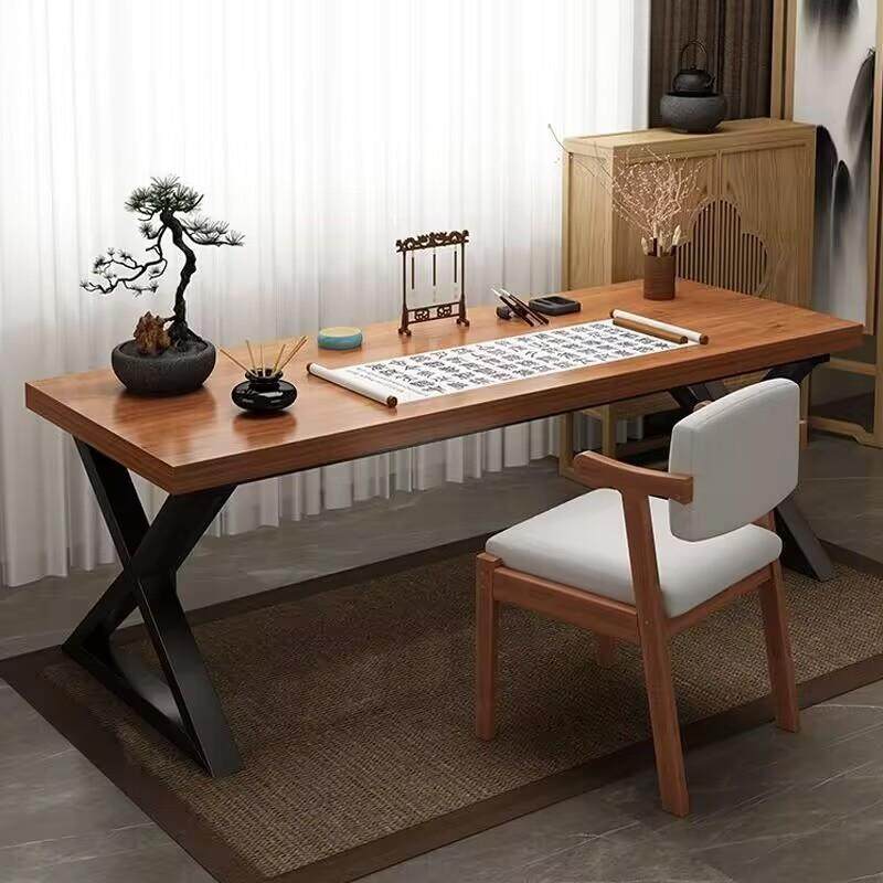 书法桌毛笔书画专用桌新中式案台胡桃木色国学桌简易办公书房书桌,农用物资,其他肥料,淘宝优惠券,粉丝福利购,淘宝优惠卷