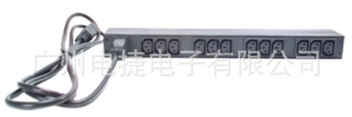 APC机架PDU配电单元AP9565基本型1U16A208/230V(12)C13