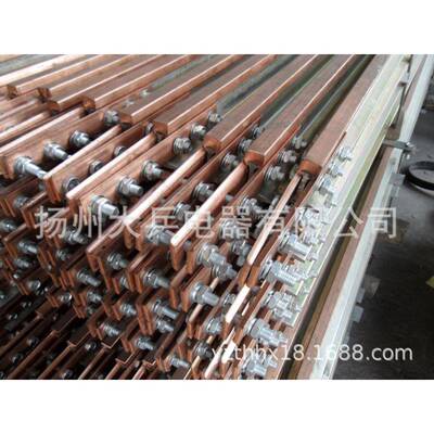 大兵电器供货焦化厂刚体滑触线，铜钢复合滑触线，轻轨滑触线500A