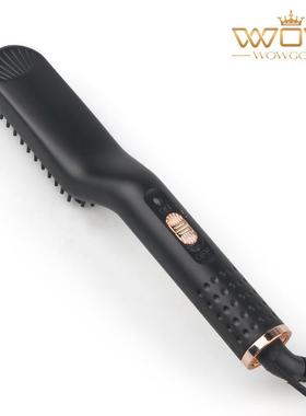 爆款ST758直发梳多功能男士胡须造型梳新款迷你陶瓷美发梳