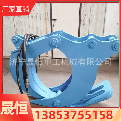 树根挖掘器双油缸树根刨树机75挖机改装树墩抓拔器液压挖树根机