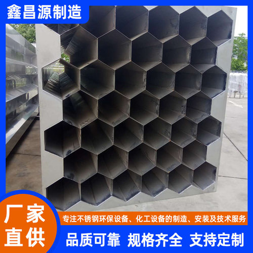电除尘器导电阳极管2205不锈钢管束304湿电除尘蜂窝模块高效除尘