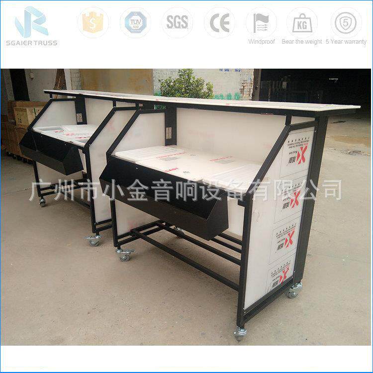 折叠移动吧台展品活动饮料折叠台