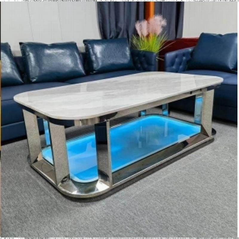 KTV酒吧发光茶几不锈钢钢化玻璃岩板台包厢卡座大厅高端桌子,机械设备,其他机械设备,淘宝优惠券,粉丝福利购,淘宝优惠卷