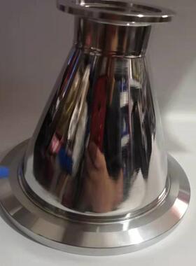 上海江苏浙江山东来图不锈钢锥形真空大小头KF6380100160