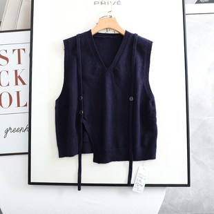 阔系!背心马甲条纹衬衫连衣裙两件套装女2025春季新款法式短裙子