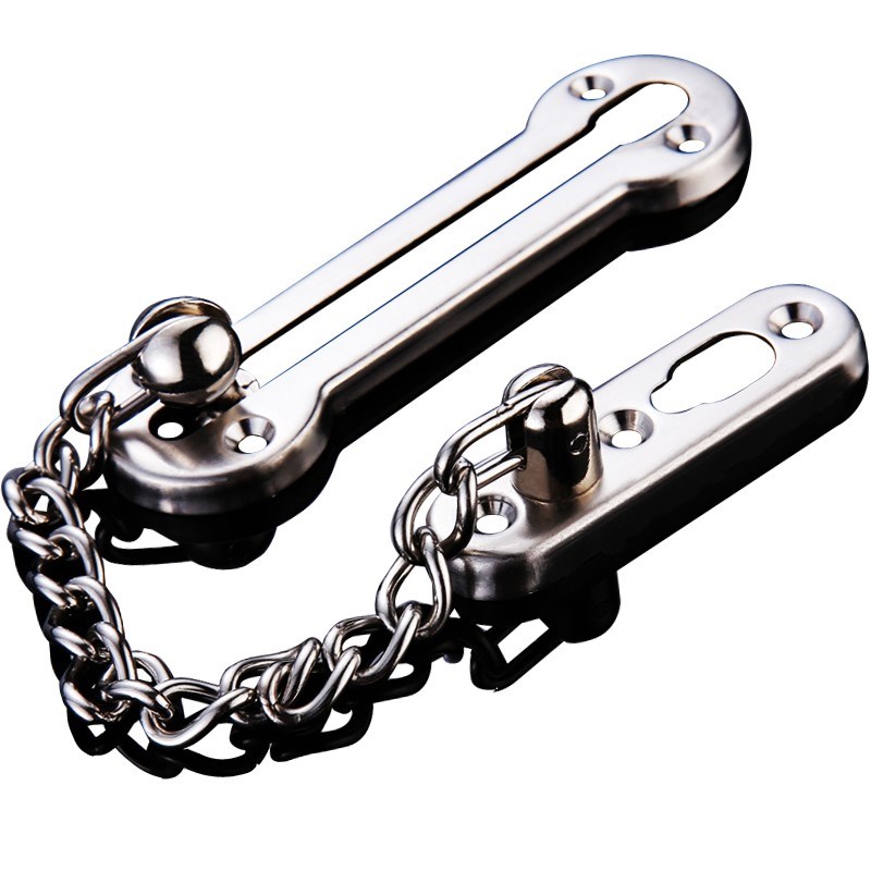 门内防盗门链酒店搭扣门扣门后锁链插销链子宾馆拉环拉手中式挂链