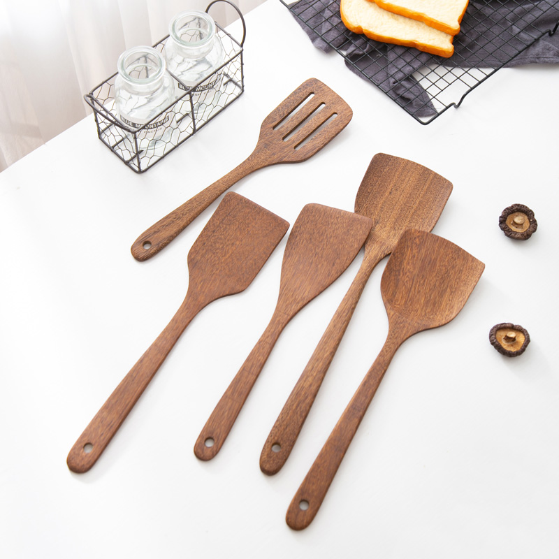 鸡翅木锅铲家用不粘锅专用铲子木质勺子耐高温无漆无蜡木头铲子