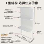 洞洞板造型墙衣柜置物架不占空间入户玄关卧室家用金属衣帽架落地