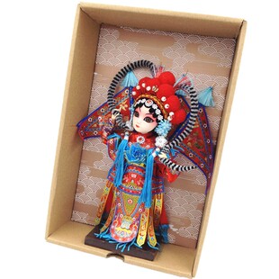 中国风国粹文化礼品北京特色礼物旅游纪念品孙悟空脸谱特色娃娃