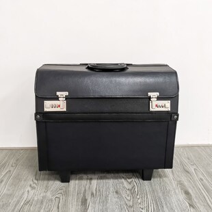 美发工具带轮子拉杆箱发型师专用手提密码锁大容量多功能大号箱子