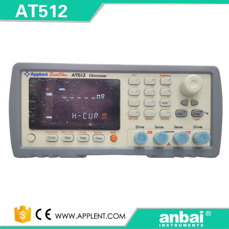 常州安柏AT512高精度直流低电阻微电阻测试仪微欧计毫欧表包邮