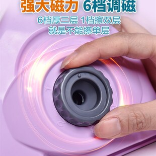 诚成擦玻璃神器断桥铝层楼窗外双面擦窗户调磁厚三层家政保洁用