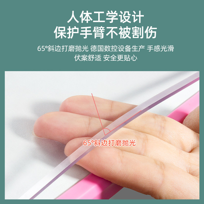 桌面书桌垫小学生水晶板课桌垫儿童透明桌布学习写字专用餐布定制