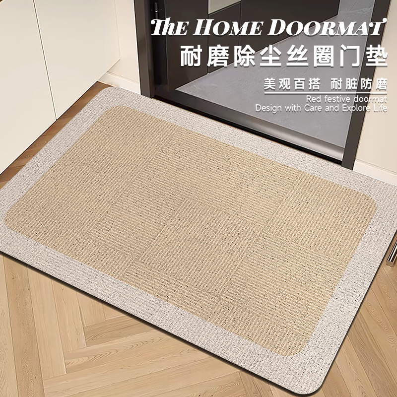 丝圈地垫入户门垫家用防滑耐磨防水防污耐脏进门门口脚垫玄关地毯