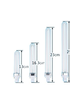 平四针h型灯管h36w/h55w三基色h24w台灯长条家用节能荧光灯
