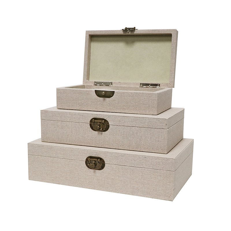 新中式实木首饰盒样板间别墅收纳盒卧室梳妆台珠宝装饰盒装饰摆件