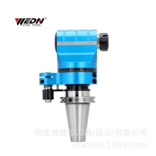 CAT50角度头90度侧铣头CAT50-ER32-60直角头加工中心用横铣转角头