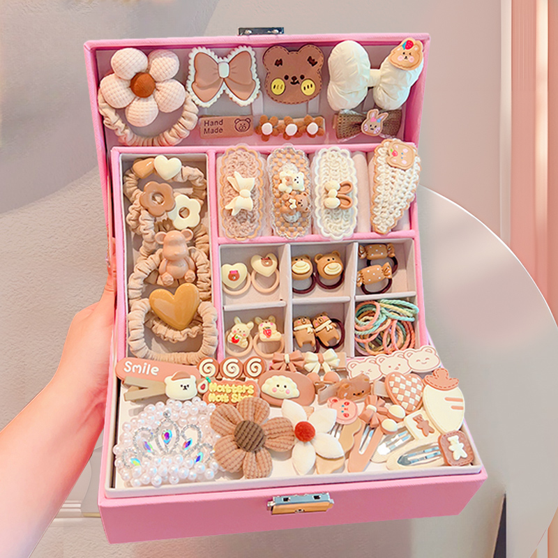 儿童礼物送女孩子的生日礼品8岁女童伴手礼发饰礼盒7小女生