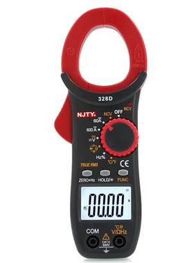 天宇328D交直流数字钳形表高精度万用表钳形电流表温度电容钳表