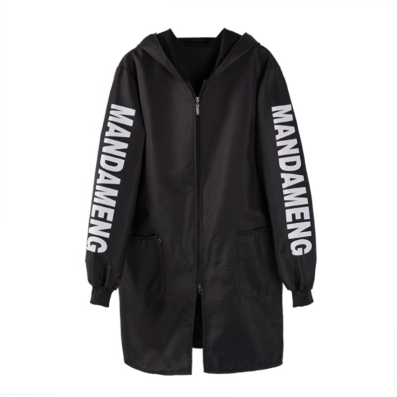 新款秋冬男士罩衣大人外套防水防油加绒加厚长袖围裙女工作服定制