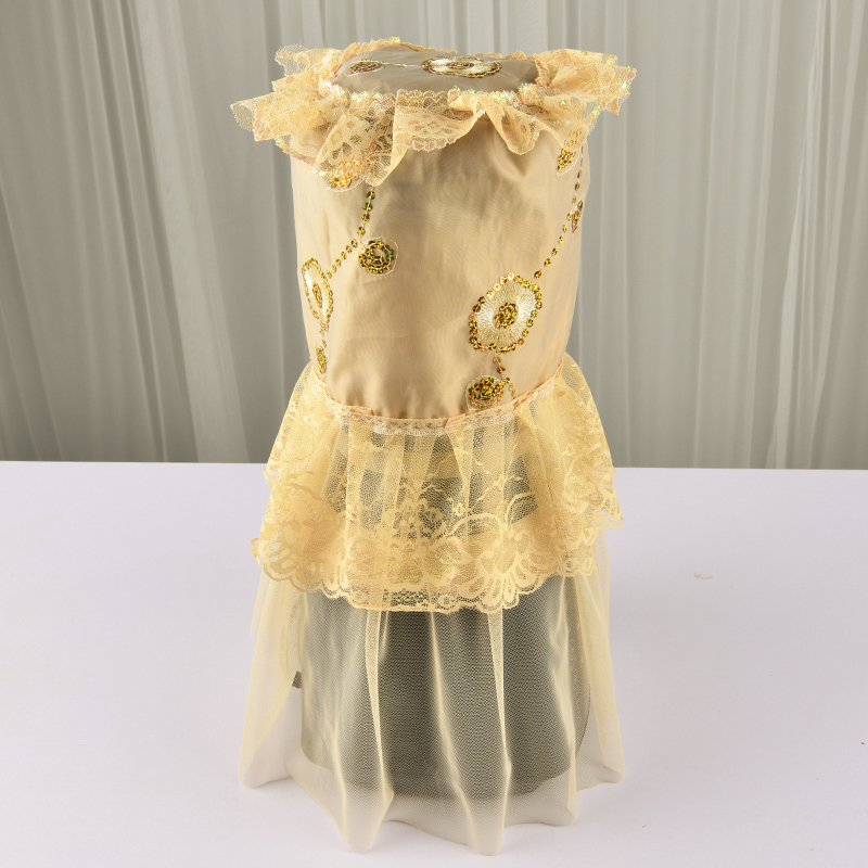 咖啡机破壁机豆浆机防尘罩盖布蕾丝多用巾田园款式茶杯台灯布定做