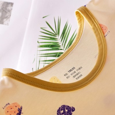 女童睡裙夏季2025新款儿童纯棉睡衣小女孩A类抗菌家居服宝宝童装