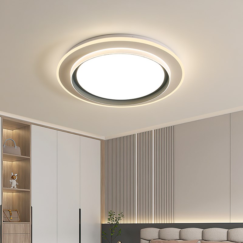 LED护眼吸顶灯超薄极简时尚卧室书房2024年新款广东中山客厅灯具