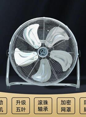 工业厂大风扇落强电扇量地落地28875扇家用风电风扇趴地坐爬地工