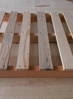 两面进叉盘免板熏蒸木托盘木卡置物架物流木托盘业食HWK品行托木