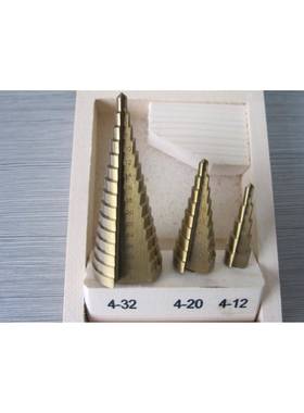 3PC阶装梯钻套塔，宝4-钻32FPO,4-20,4-12