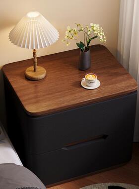 实新中小型简家用卧室免安装储物柜63666木抽屉古奶油约风收纳柜