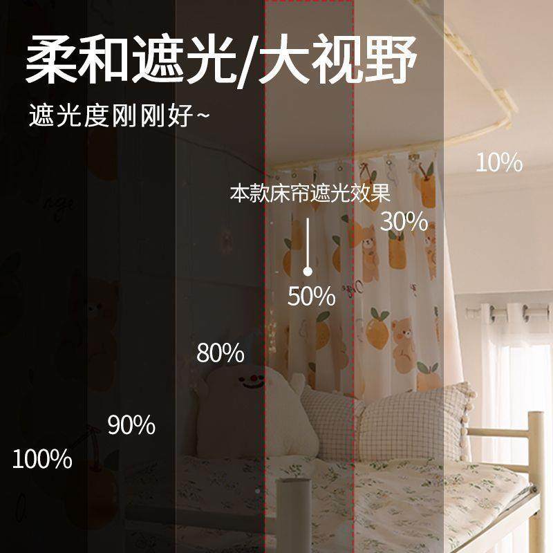 型粘贴轨道床帘学生舍上铺遮光窗板帘到滑轨ZWL寝室天花宿自顶粘,床上用品,蚊帐,淘宝优惠券,粉丝福利购,淘宝优惠卷